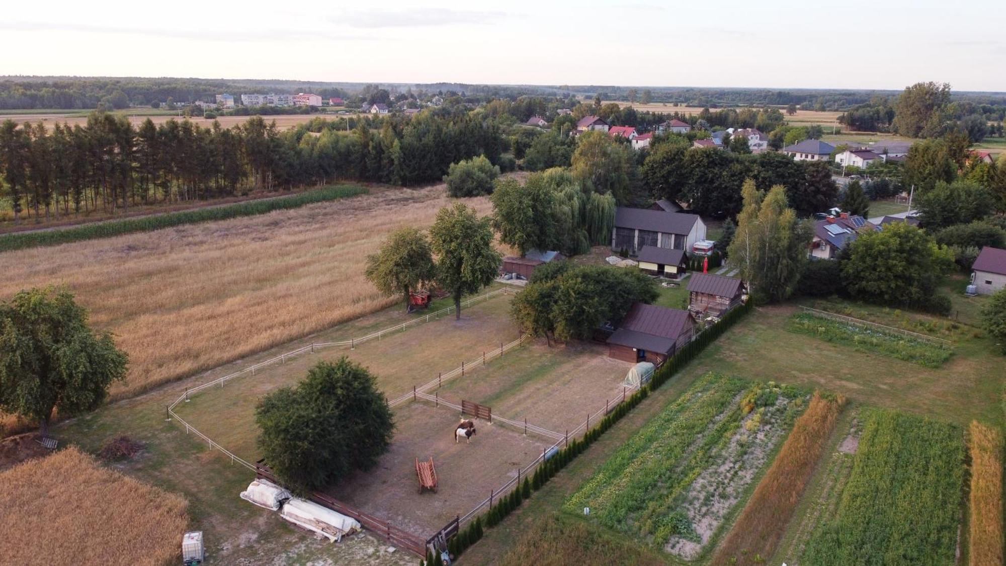 Agroturystyka Kraina Jezior Ludwin Kültér fotó