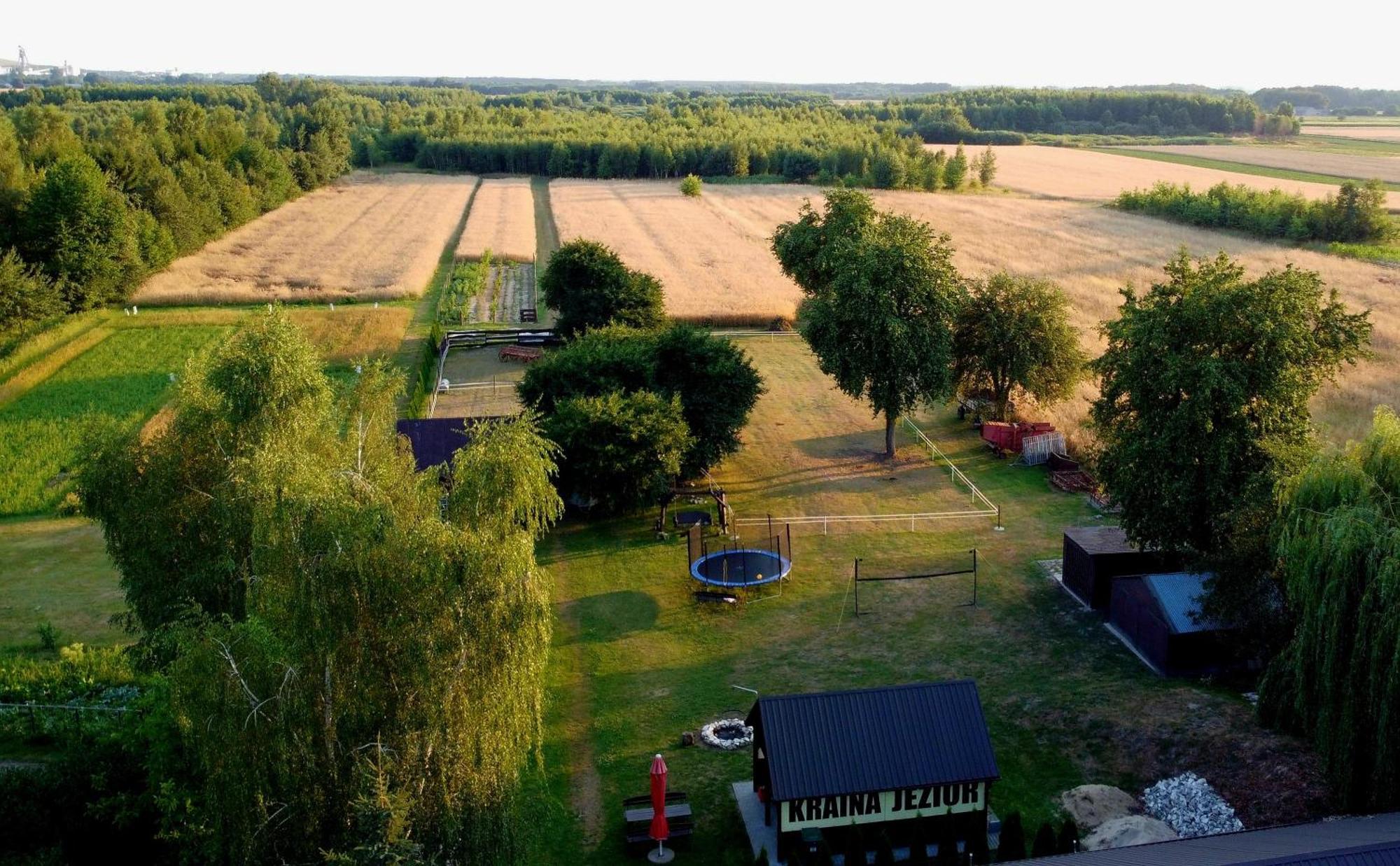 Agroturystyka Kraina Jezior Ludwin Kültér fotó