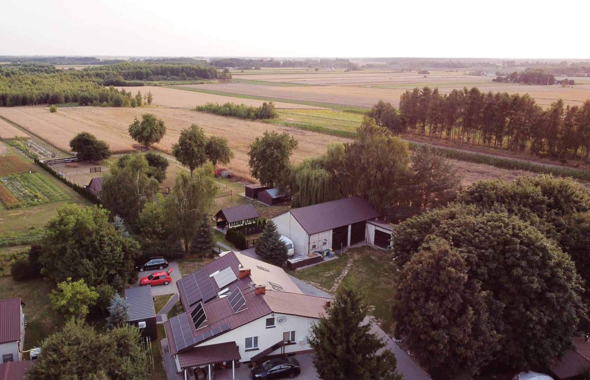 Agroturystyka Kraina Jezior Ludwin Kültér fotó