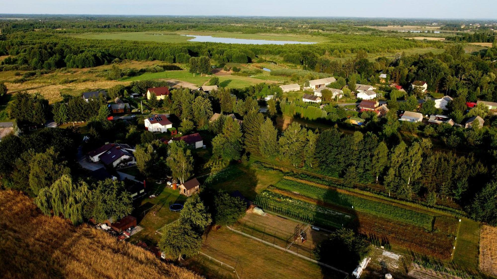 Agroturystyka Kraina Jezior Ludwin Kültér fotó
