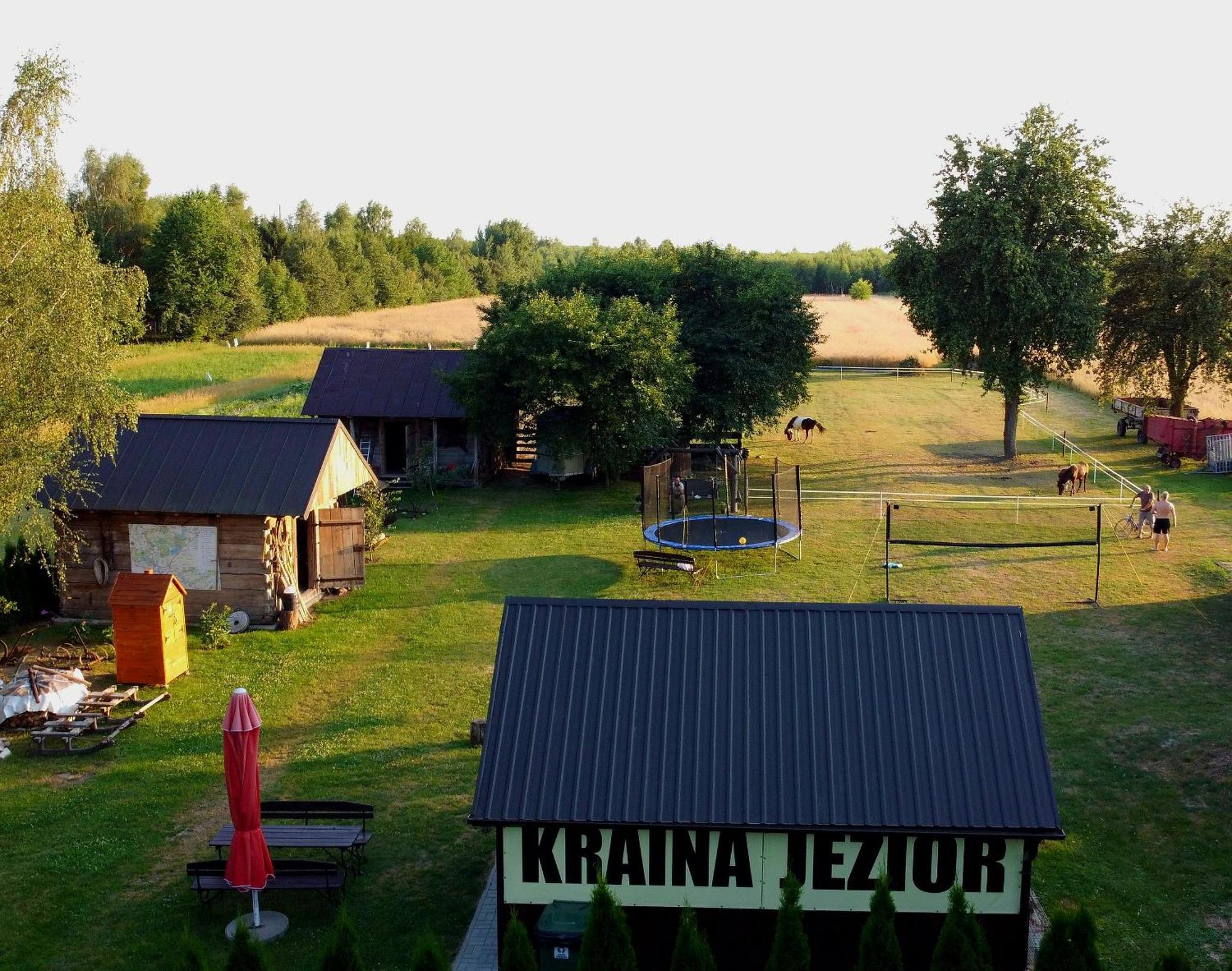 Agroturystyka Kraina Jezior Ludwin Kültér fotó
