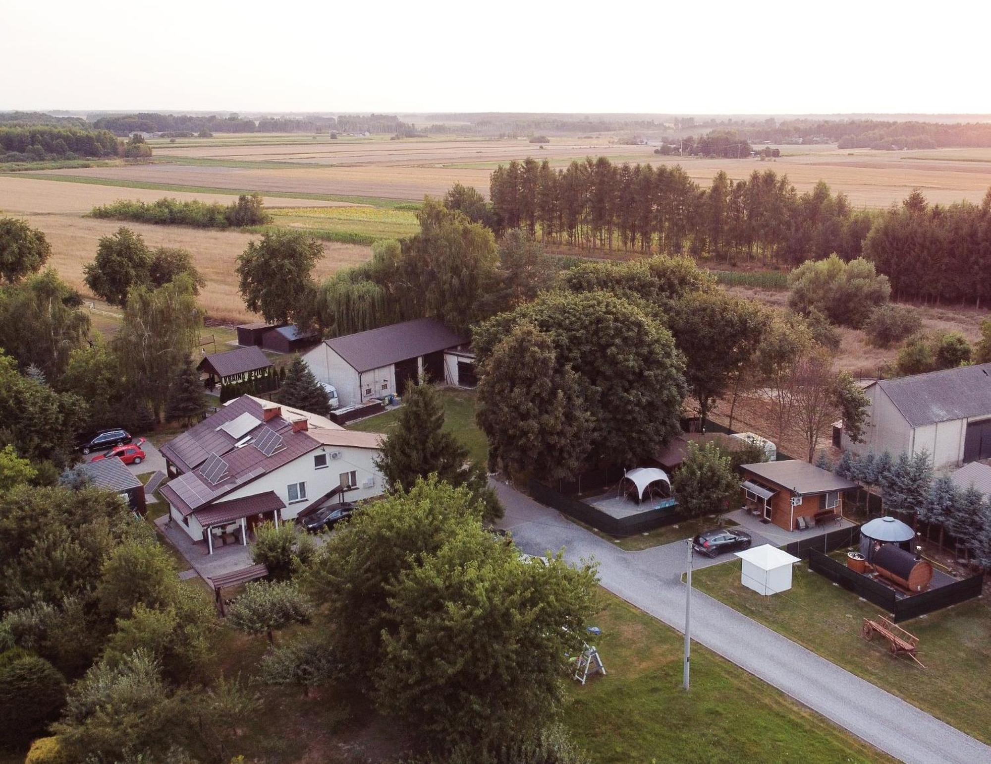 Agroturystyka Kraina Jezior Ludwin Kültér fotó