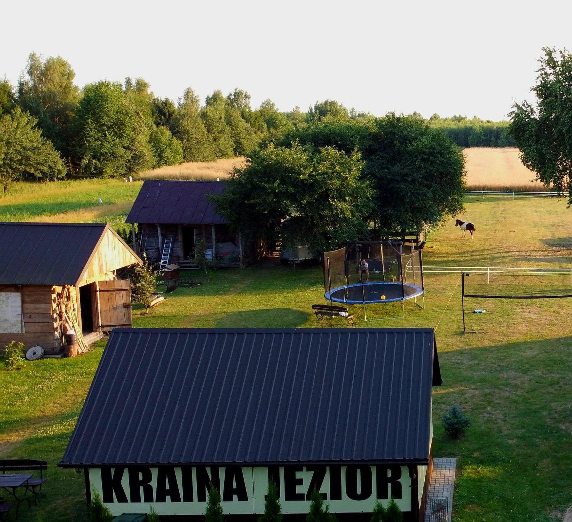 Agroturystyka Kraina Jezior Ludwin Kültér fotó